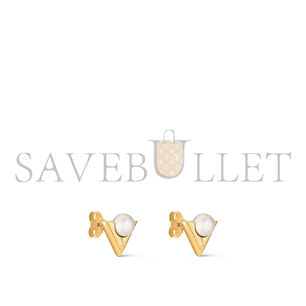 l**is V*t*n v for V*t*n pearl and metal earrings m02368